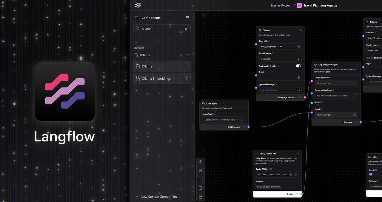NVIDIA und Langflow  Bild © NVIDIA und Langflow