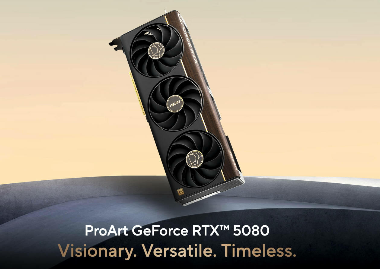 ASUS ProArt GeForce RTX 5080  Bild © ASUS