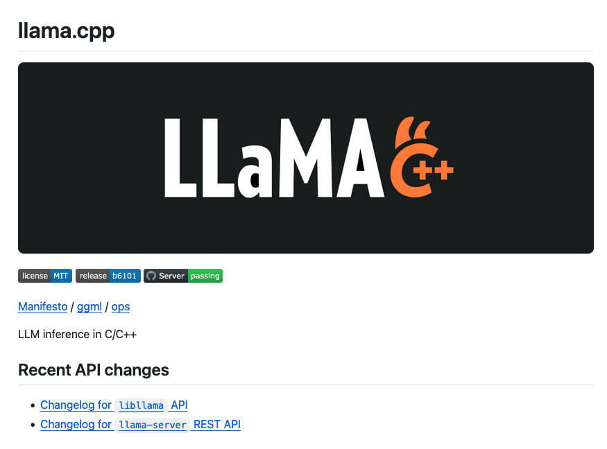 llama.cpp Opener  Bild © Eigene