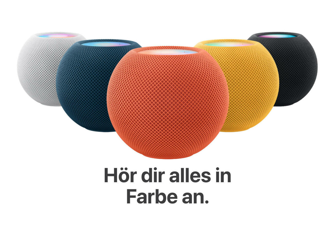 HomePod mini  Bild © Apple
