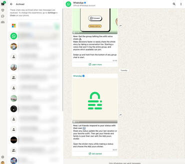WhatsApp Web direkt im Browser nutzen