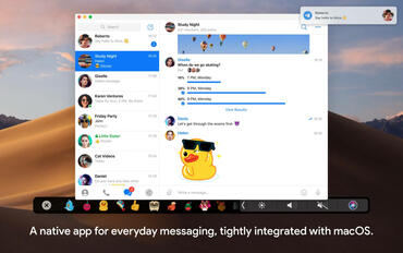 Telegram Web und Telegram Desktop