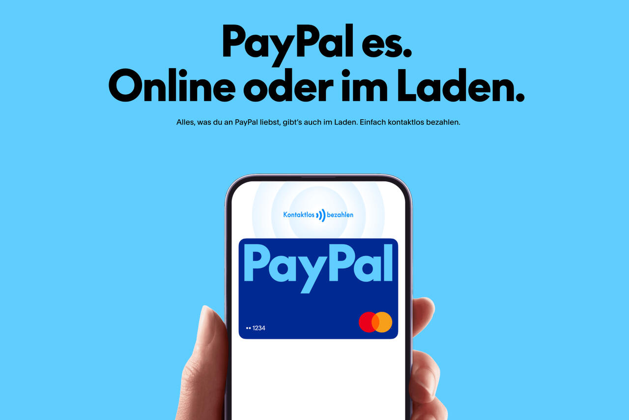 Paypal Webseite  Bild © Paypal
