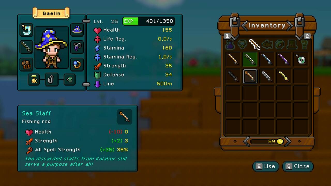 Nice Day for Fishing Inventory  Bild © Team17