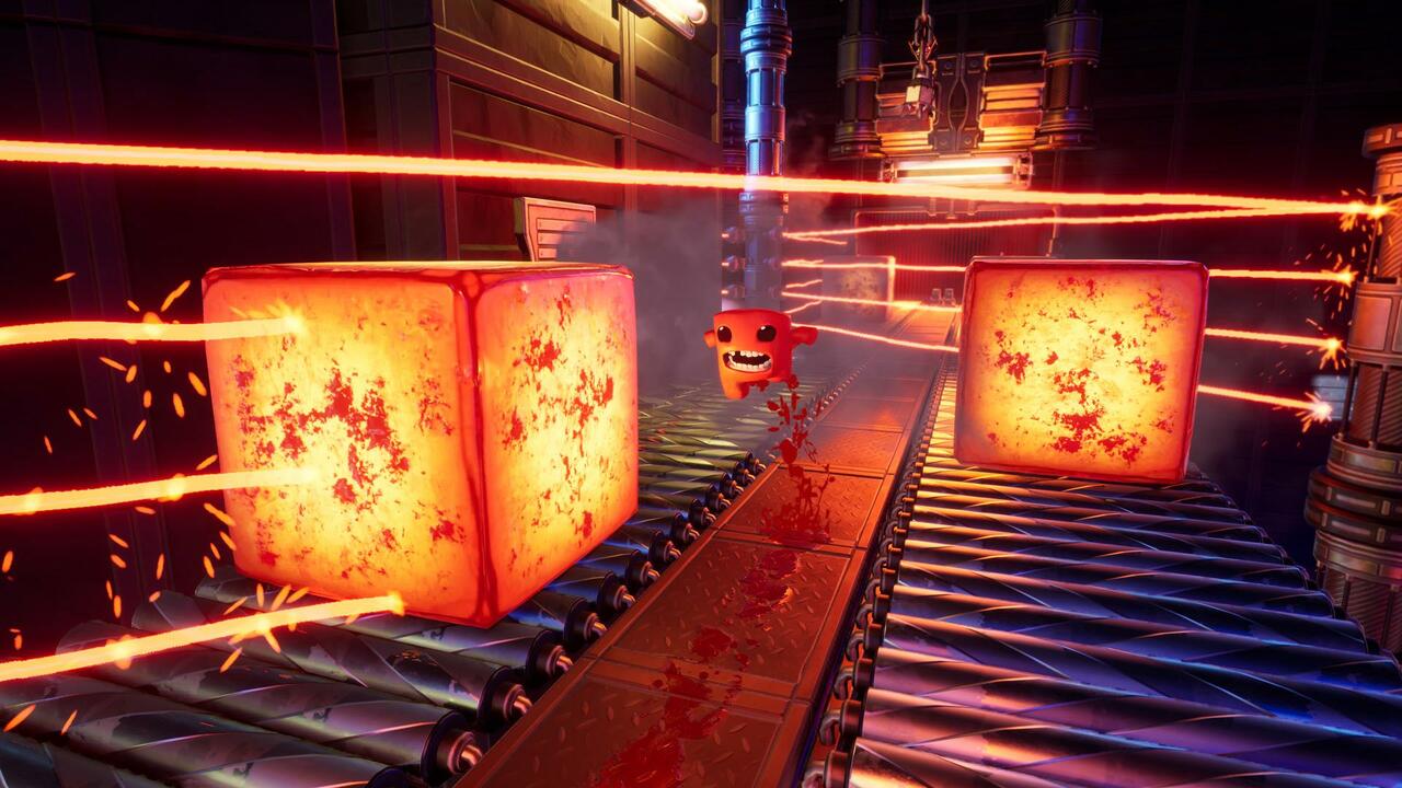 Super Meat Boy 3D Factory  Bild © Headup Games