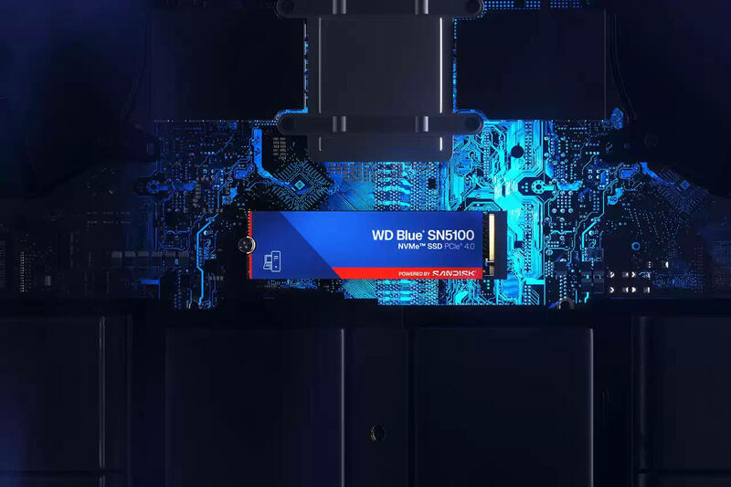 SanDisk WD Blue SN5100: Die PCIe 4.0-NVMe SSD für Mainstream-Einsatz ab 68 €