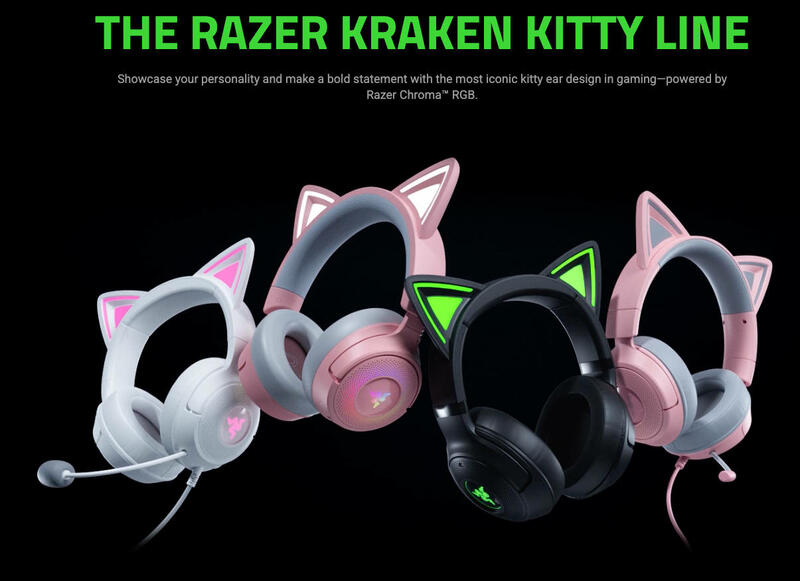 Razer Kraken Kitty V3 Pro und 3X Headsets vorgestellt