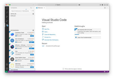 Microsoft Visual Studio Code (VS Code) Tools und Plugins
