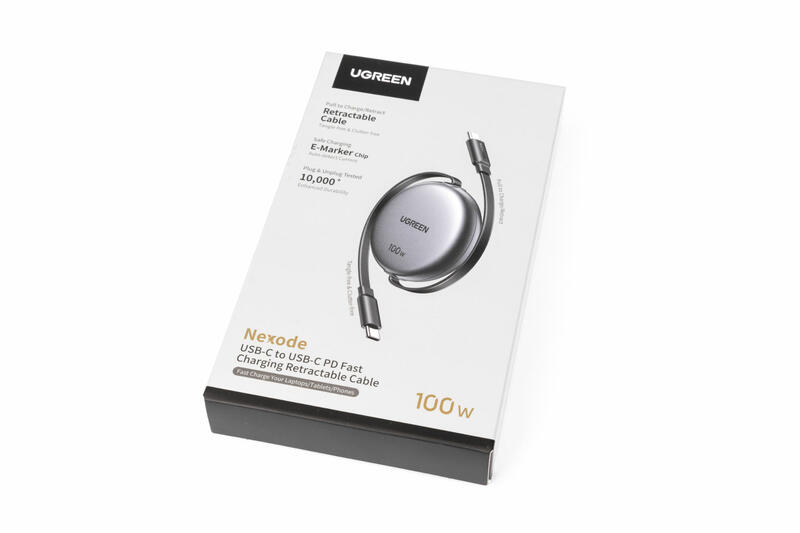 UGREEN Nexode 100W USB Kabel Verpackung Vorderseite UGREEN Nexode 100W USB Kabel Verpackung Vorderseite