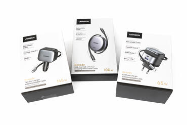 UGREEN Nexode Übersicht 65W Ladegerät 145W KFZ Ladegerät 100W USB Kabel