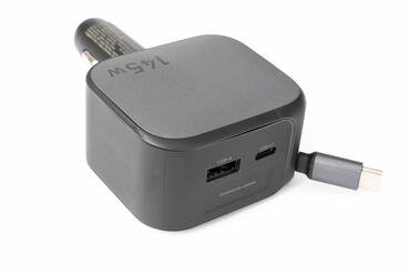 UGREEN Nexode 145W KFZ Ladegerät Anschlüsse mit Kabel