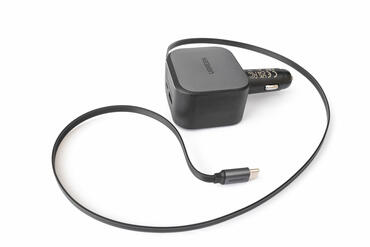 UGREEN Nexode 145W KFZ Ladegerät Kabel ausgefahren