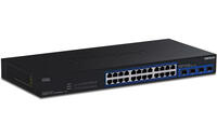 TRENDnet TEG-S50284: Neuer 28-Port-2,5G-Switch mit 10G-SFP+-Uplinks für 438 €