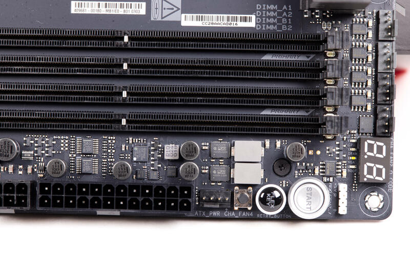 ASUS ROG Crosshair X870E HERO Switche und mehr