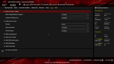 ASUS ROG Crosshair X870E HERO BIOS Tools