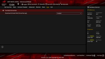 ASUS ROG Crosshair X870E HERO BIOS Tools Driver Hub