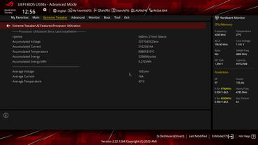 ASUS ROG Crosshair X870E HERO BIOS Extreme Tweaker Ai Features 2