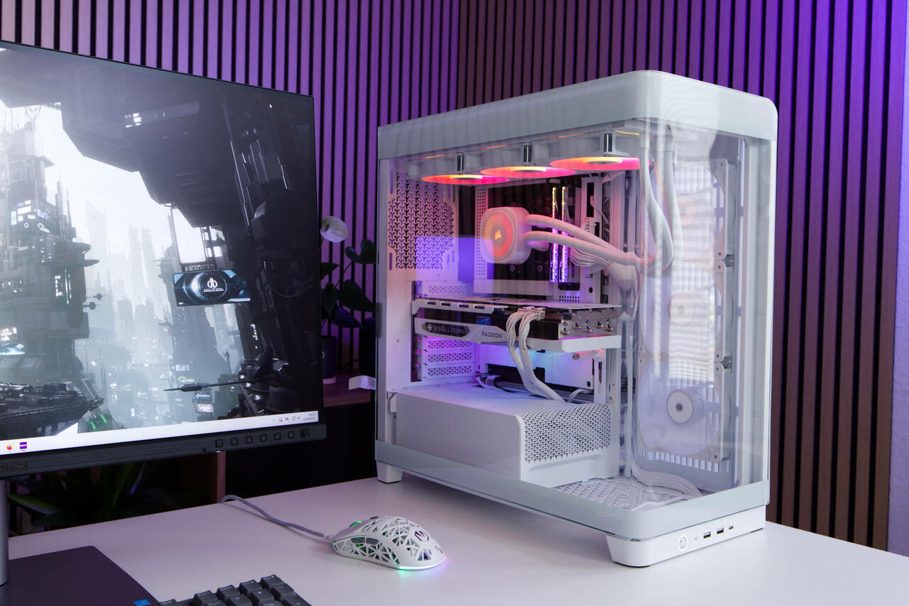 Corsair FRAME 4500X RSR ARGB Test Review  Bild © PCMasters.de