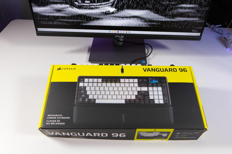 Corsair VANGUARD 96 Verpackung Corsair VANGUARD 96 Verpackung