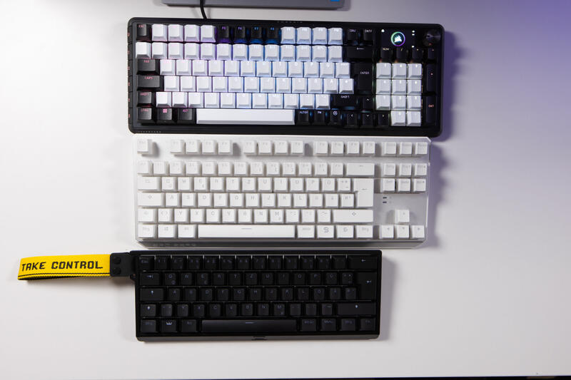 Corsair VANGUARD 96 Größenvergleich Corsair VANGUARD 96 Größenvergleich