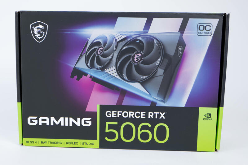 MSI GeForce RTX 5060 Gaming OC Verpackung MSI GeForce RTX 5060 Gaming OC Verpackung