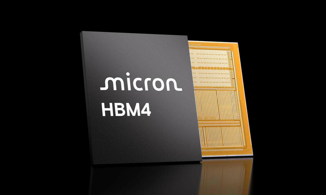 Micron HBM4 Grafikspeicher  Bild © Micron