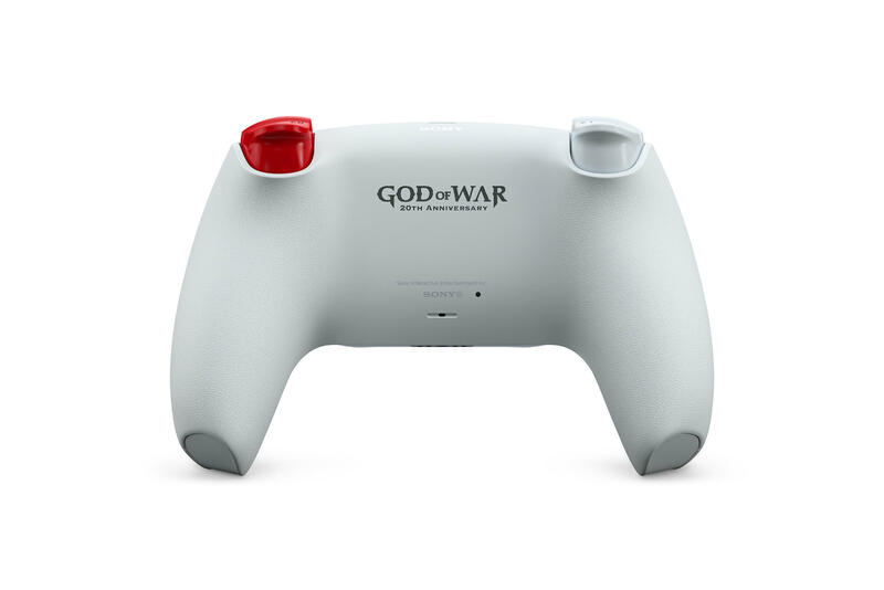 God of War DualSense Controller Rückseite