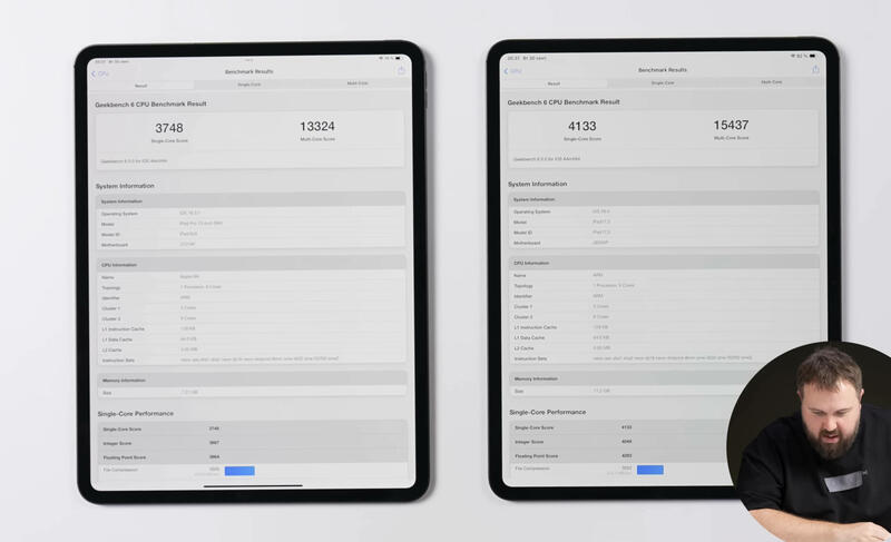 Apple M4 vs M5 im iPad Pro 2025 Geekbench 6 Apple M4 vs M5 im iPad Pro 2025 Geekbench 6