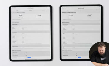 Apple M4 vs M5 im iPad Pro 2025 Geekbench 6