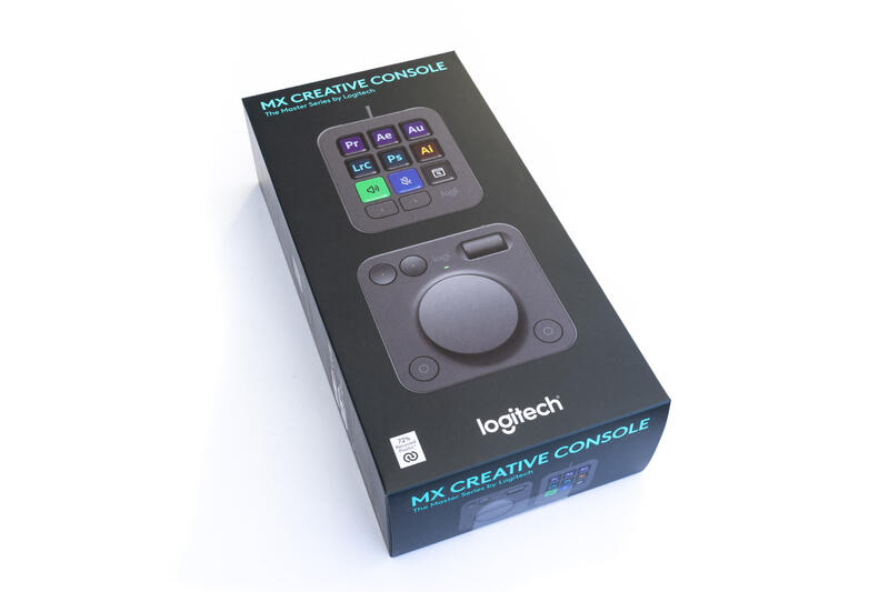 Logitech MX CreativeConsole Verpackung Vorderseite Logitech MX CreativeConsole Verpackung Vorderseite