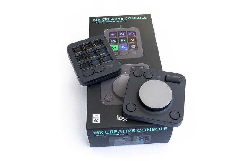 Logitech MX CreativeConsole Verpackung Overview Logitech MX CreativeConsole Verpackung Overview