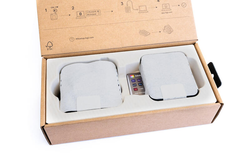 Logitech MX CreativeConsole Verpackung Innen Logitech MX CreativeConsole Verpackung Innen