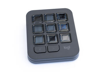 Logitech MX CreativeConsole KeyPad Front