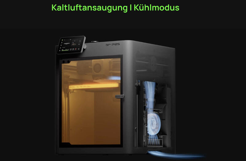 Bambu Lab P2S Kühlung Bambu Lab P2S Kühlung