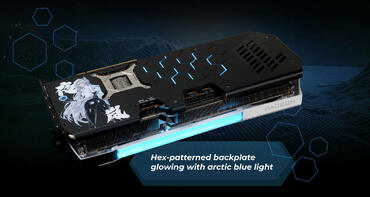 PowerColor Radeon RX 9070 XT Hellhound REVA Edition Backplate