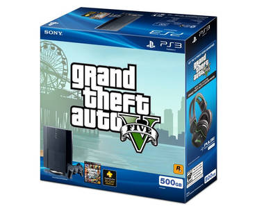GTA 5: 500 GB-PlayStation 3 Megabundle