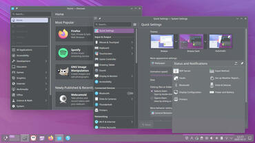 KDE Plasma 6.5  Dark Mode KDE Plasma 6.5  Dark Mode