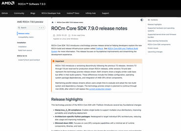 AMD ROCm 7.9 Preview und Build-System „TheRock” mit Open GPU Computing