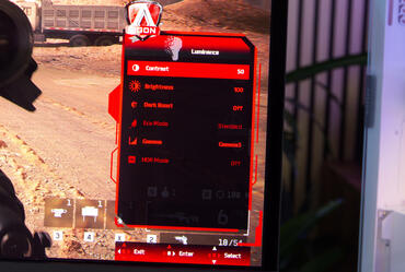 AOC AGON PRO AG276QZD2 OSD Luminance