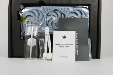 KFA2 GeForce RTX 5070 Ti HOF Gaming Lieferumfang KFA2 GeForce RTX 5070 Ti HOF Gaming Lieferumfang