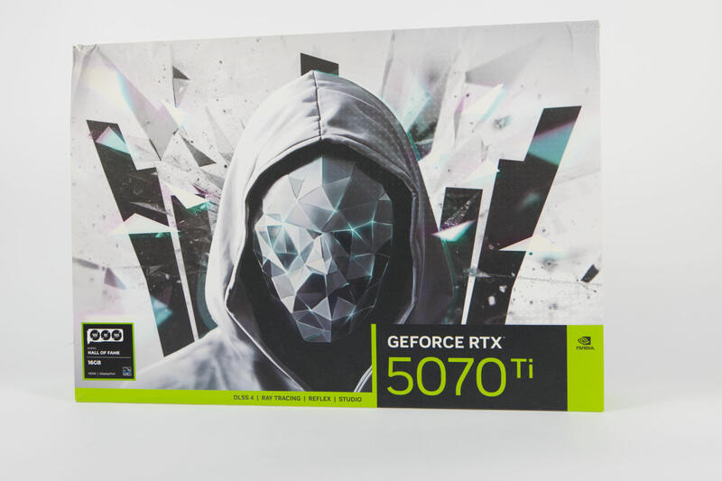 KFA2 GeForce RTX 5070 Ti HOF Gaming Verpackung KFA2 GeForce RTX 5070 Ti HOF Gaming Verpackung