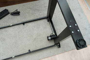 Flexispot e7plus Aufbau Füße