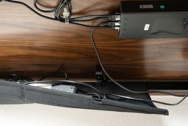 Flexispot e7plus Kabelkanal offen