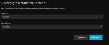 Jellyfin Tutorial | Bevorzugte Sprache