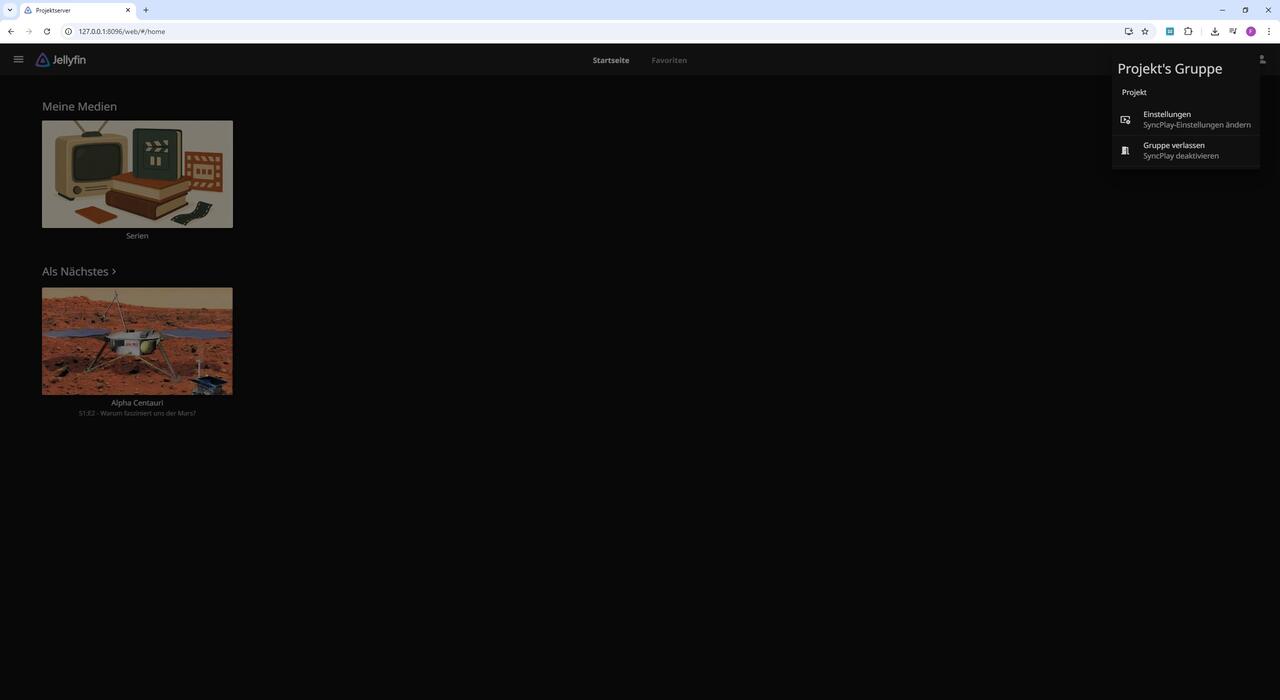 Jellfin Tutorial | Watchparty  Bild © PCMasters.de