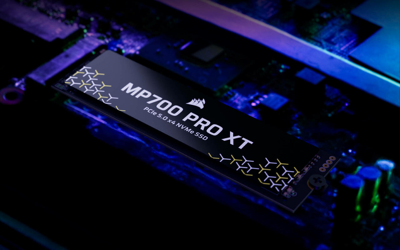 Corsair MP700 PRO XT eingebaut  Bild © Corsair