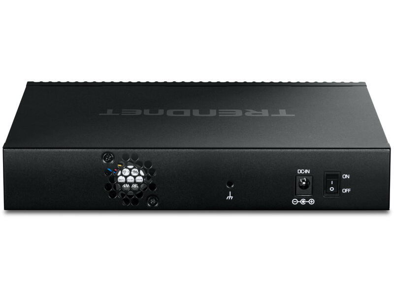 TRENDnet TL2 F7080 Rückseite TRENDnet TL2 F7080 Rückseite