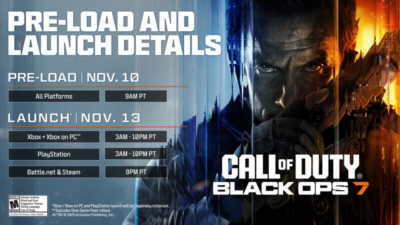 Call of Duty  Black Ops 7 Launch PreLoad
