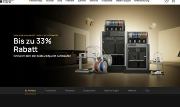 Bambu Lab Black Friday 2025 mit fetten Rabatten auf Drucker und zeitlich begrenzten Blitzangeboten