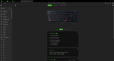 BlackWidow v4 LowProfile Hyperspeed Software Tastautreinstellungen Teil 1